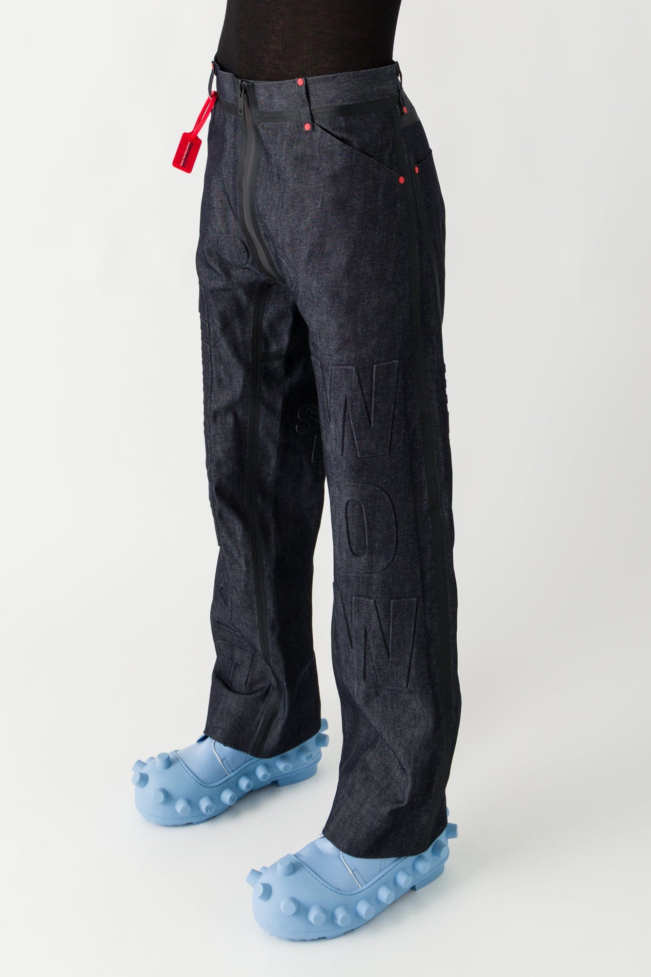 Walter Van Beirendonck GSxWVB Basic Jeans with Balls SS25 - Image 2