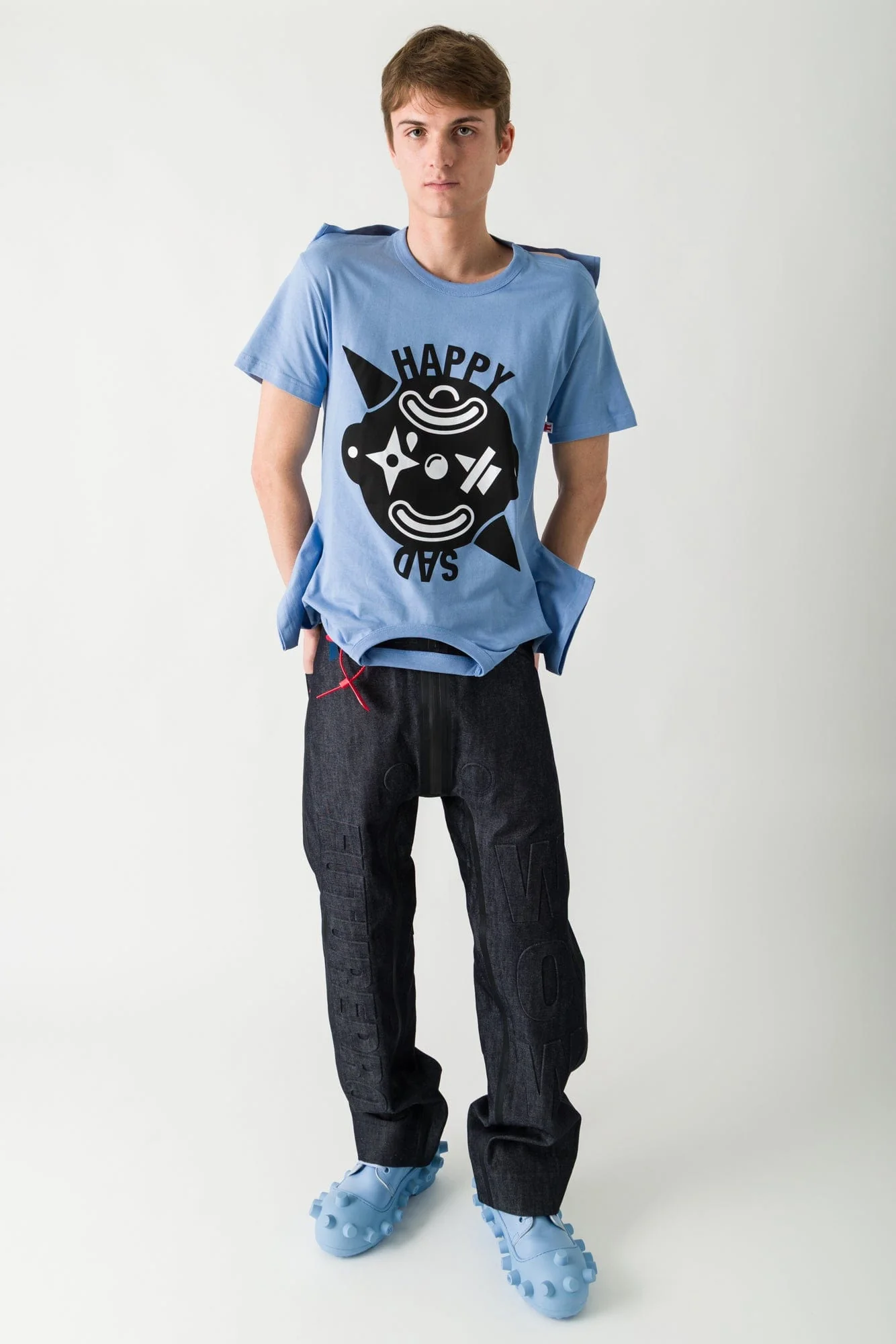 Walter Van Beirendonck GSxWVB Basic Jeans with Balls SS25 - Image 4