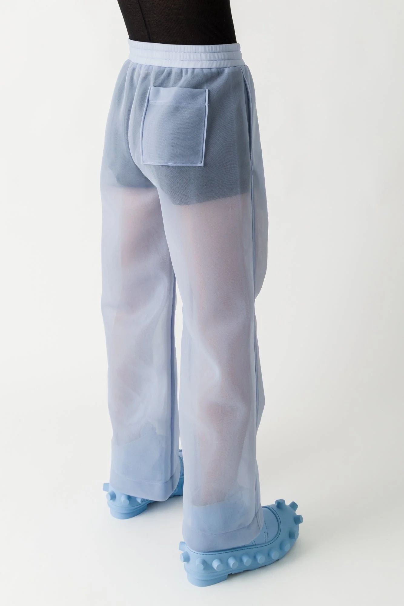 Walter Van Beirendonck Mesh Basic Pants in Light Club SS25 - Image 3
