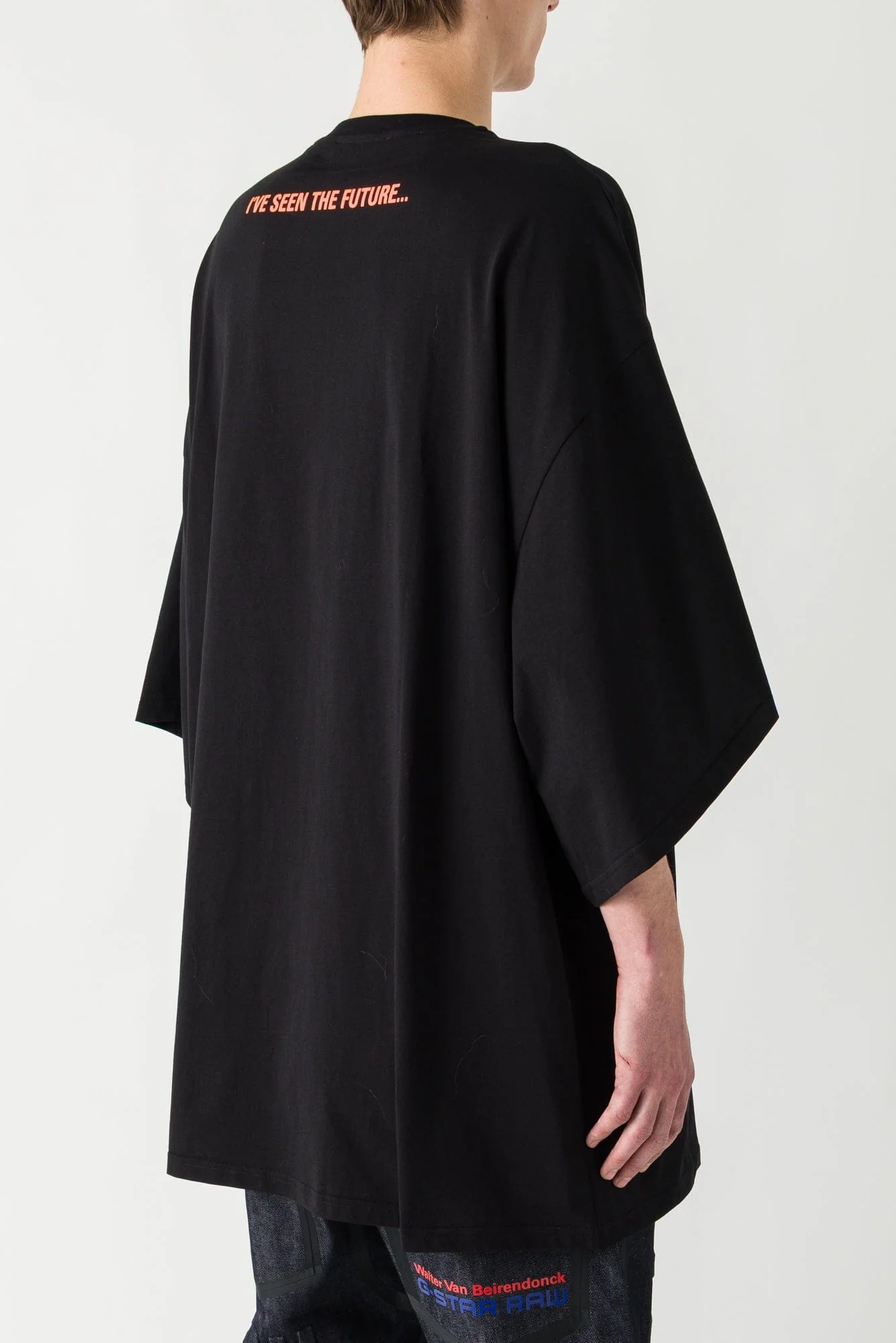 Walter Van Beirendonck SMILE Super T in Black SS25 - Image 3