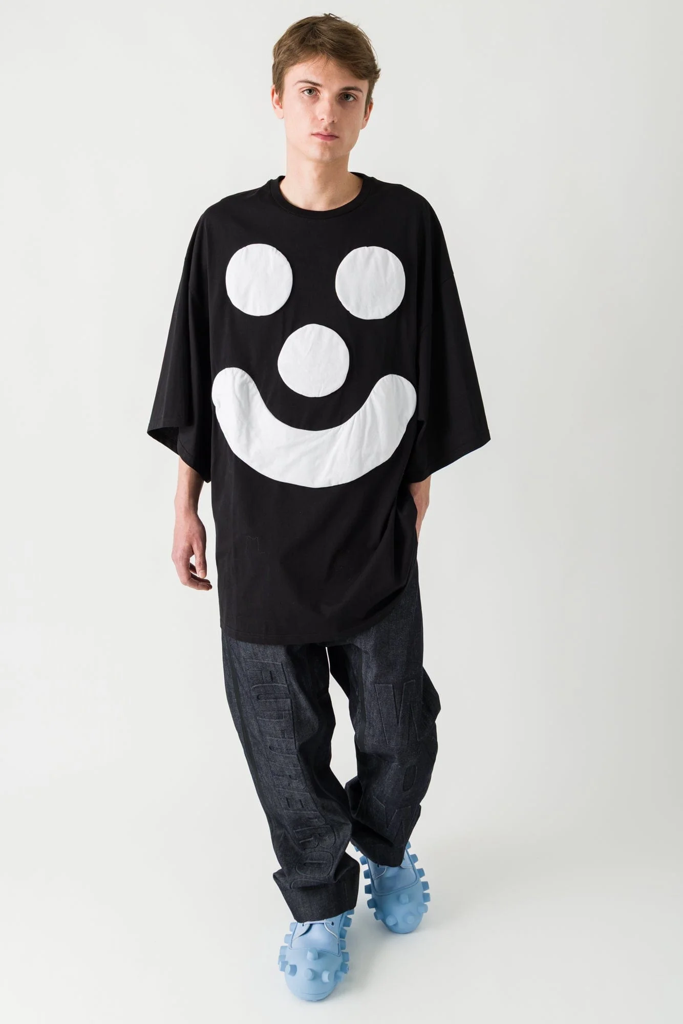 Walter Van Beirendonck SMILE Super T in Black SS25 - Image 4