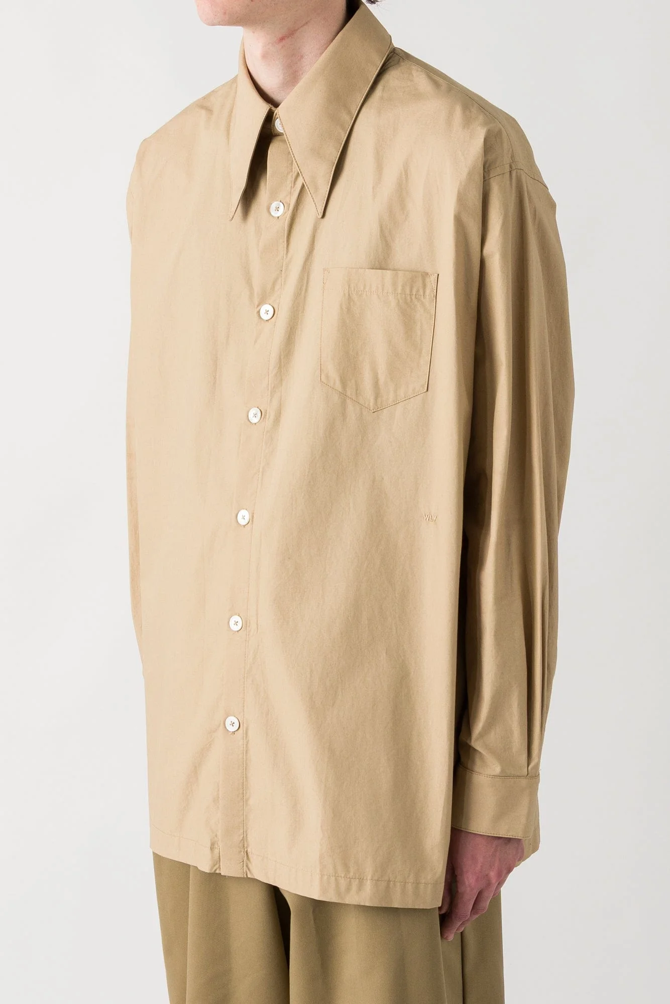 Willy Chavarria Point Collar Dress Shirt - Image 2