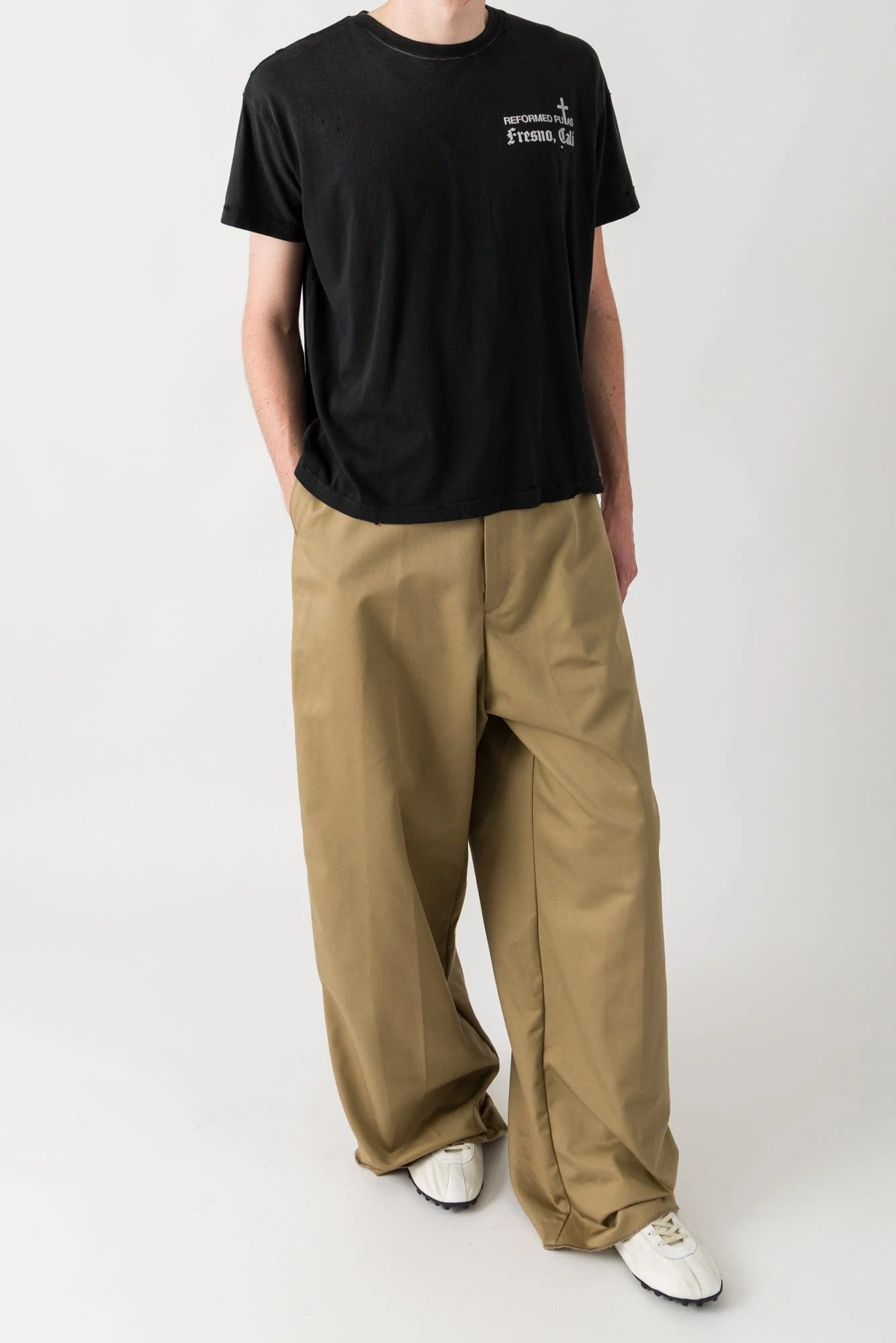 Willy Chavarria Reformed Putas Destroyed Easy Tee - Image 4