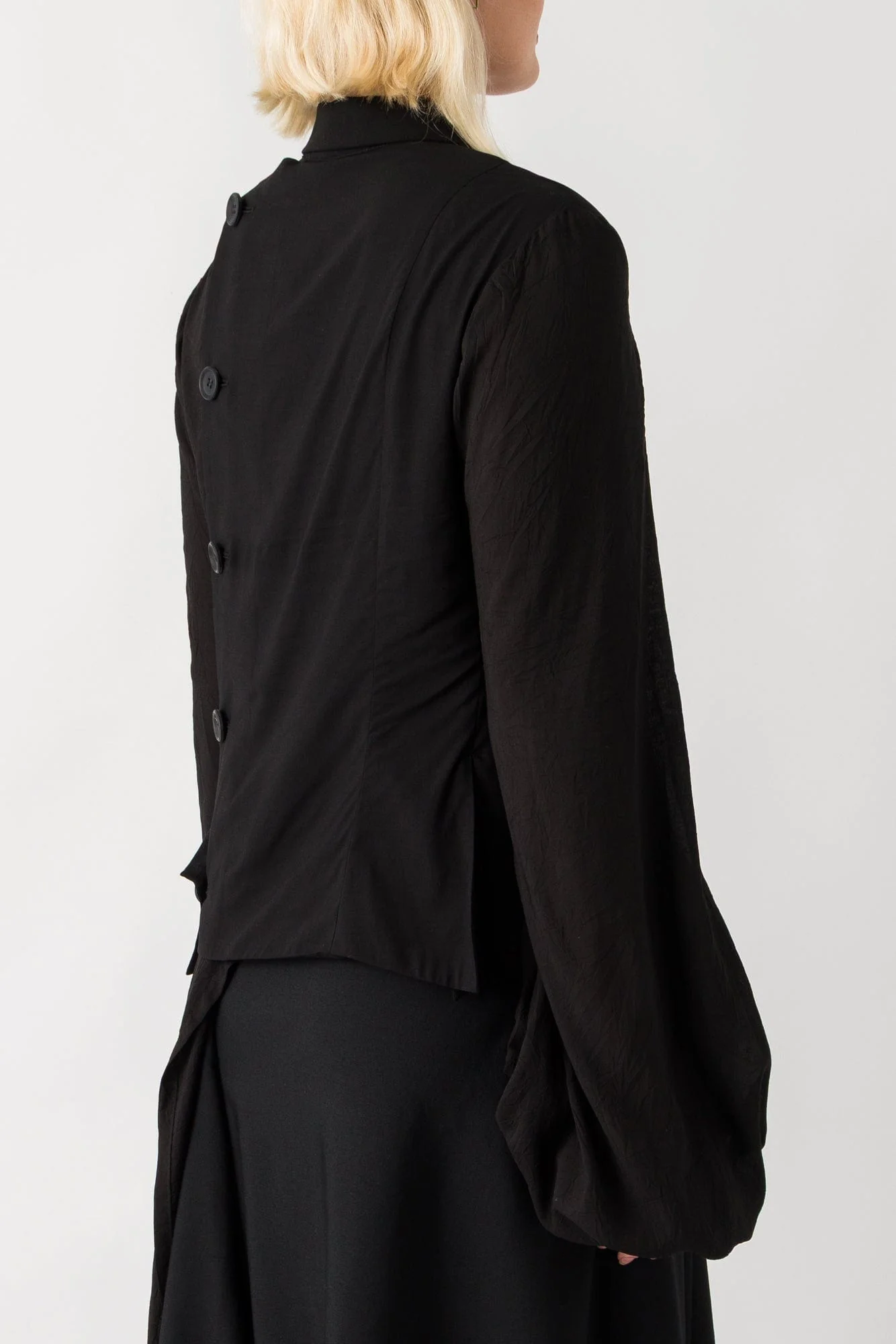 Yohji Yamamoto Balloon Sleeve Wrap Jacket - Image 3