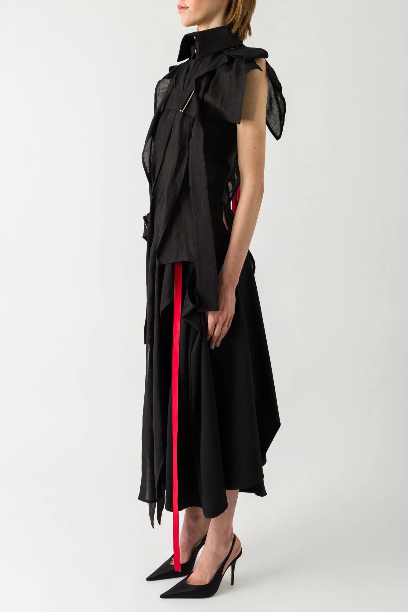 Yohji Yamamoto R Belt Long Jacket - Image 2
