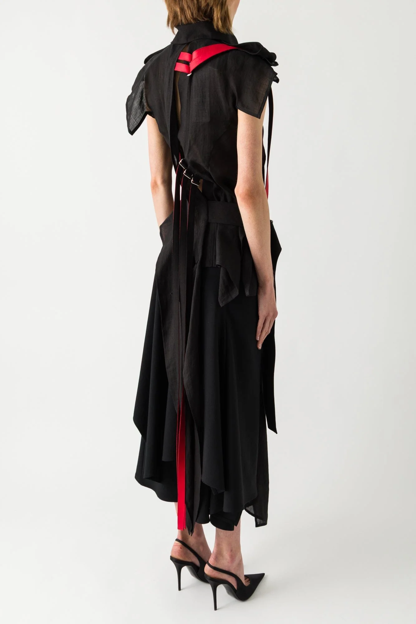 Yohji Yamamoto R Belt Long Jacket - Image 3