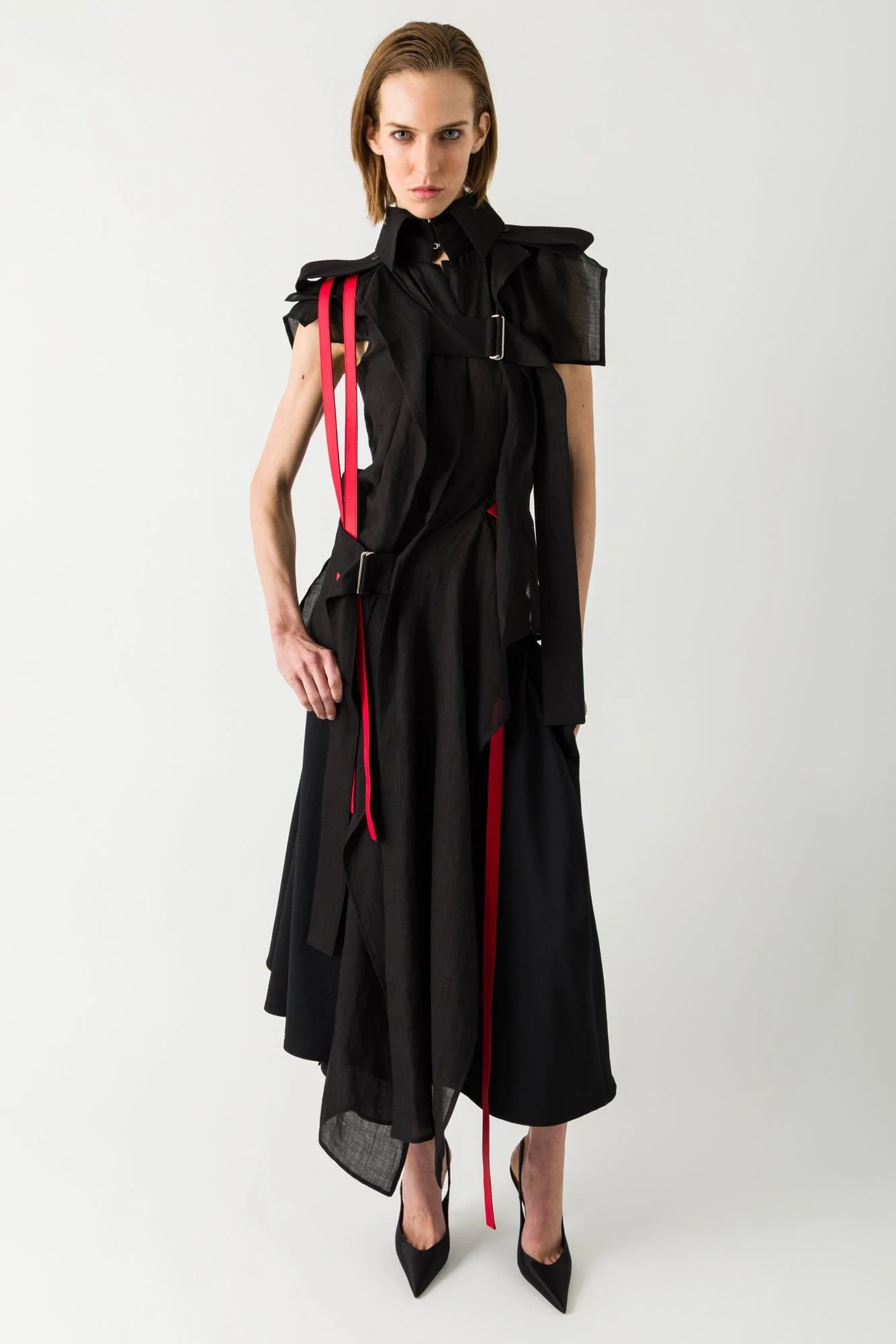 Yohji Yamamoto R Belt Long Jacket - Image 4