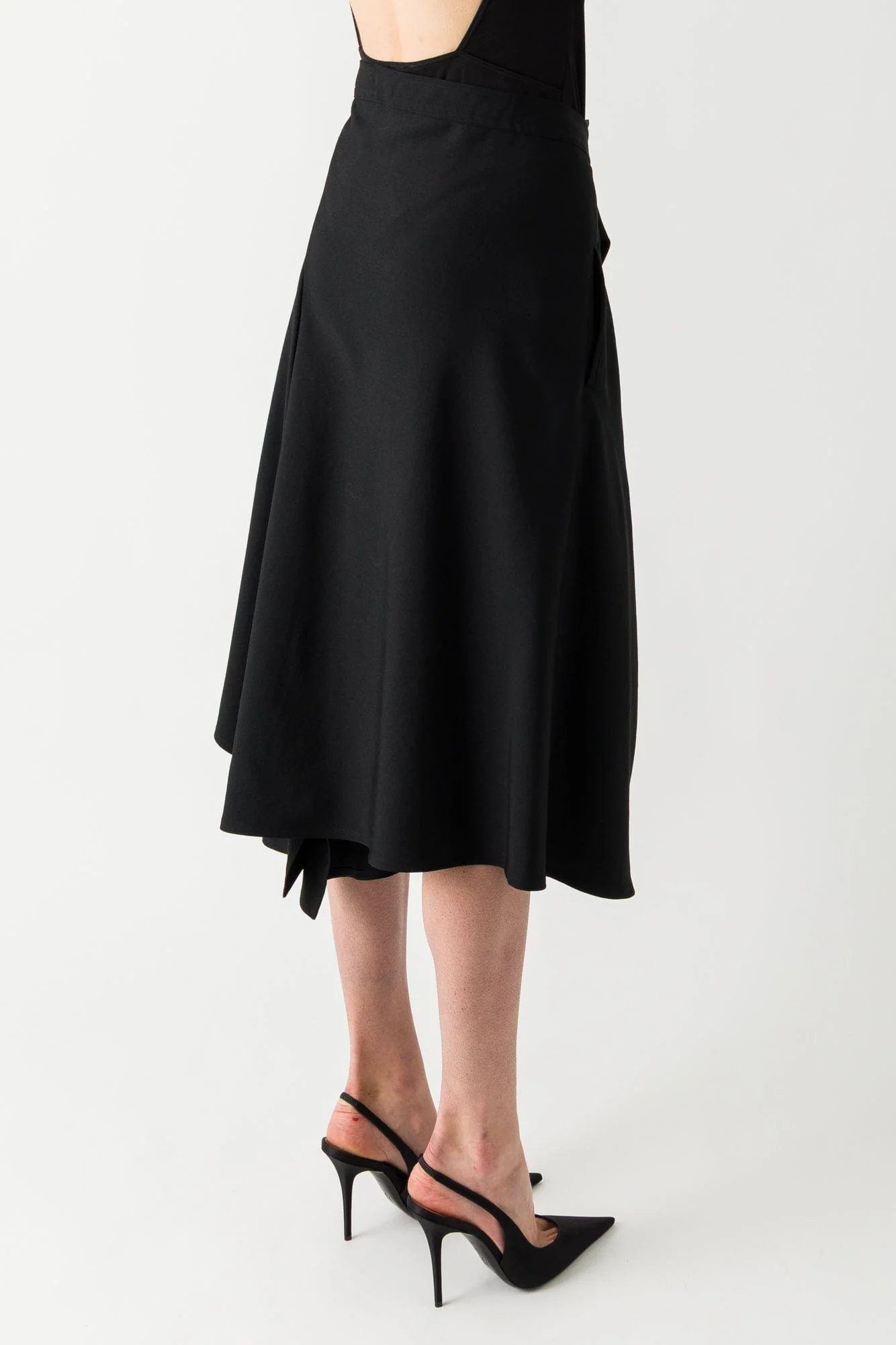 Yohji Yamamoto R Gathered Skirt - Image 3