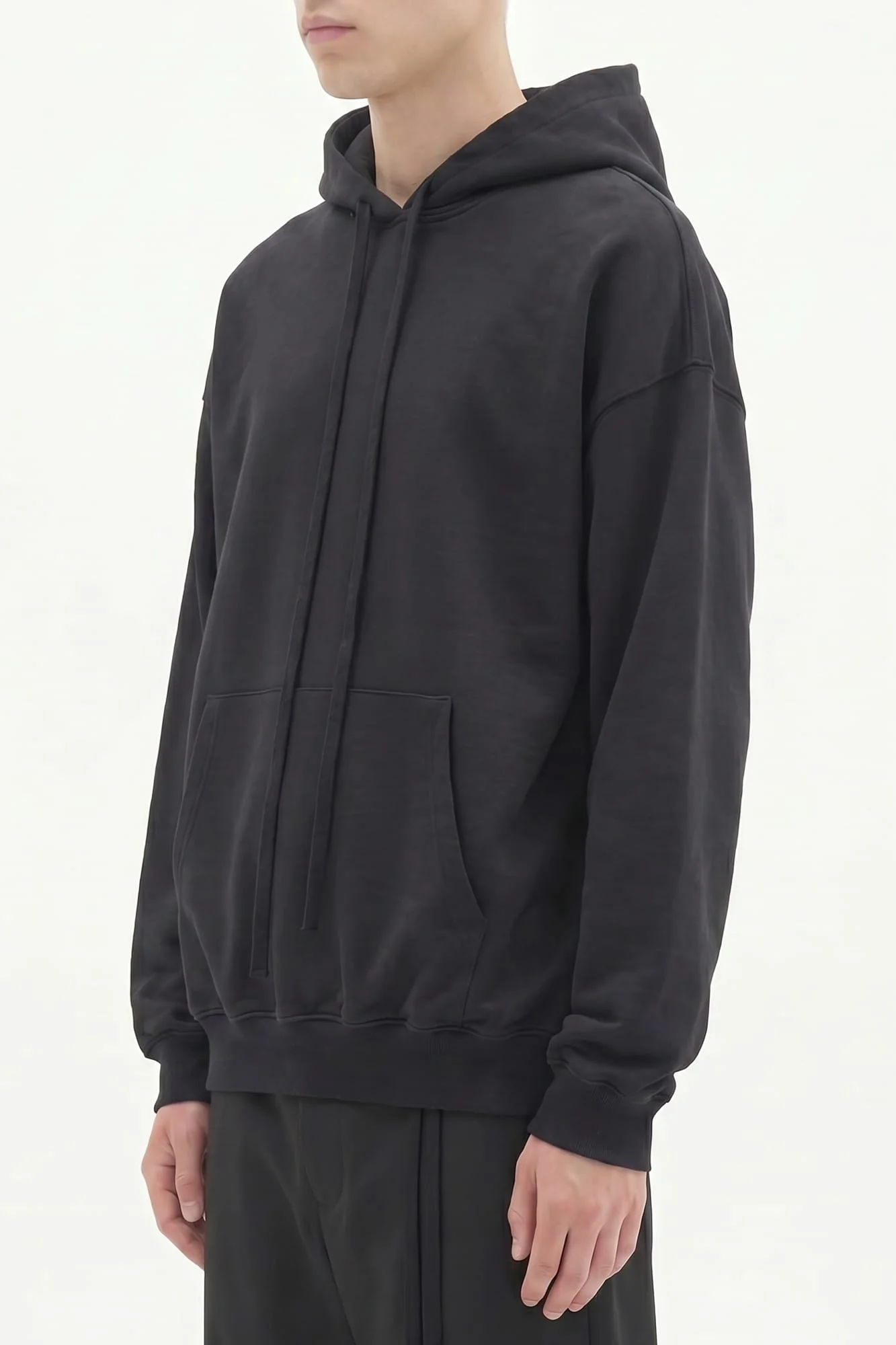 Ann Demeulemeester Bardi Comfort Hoodie with Frame Print SS26 - Image 2
