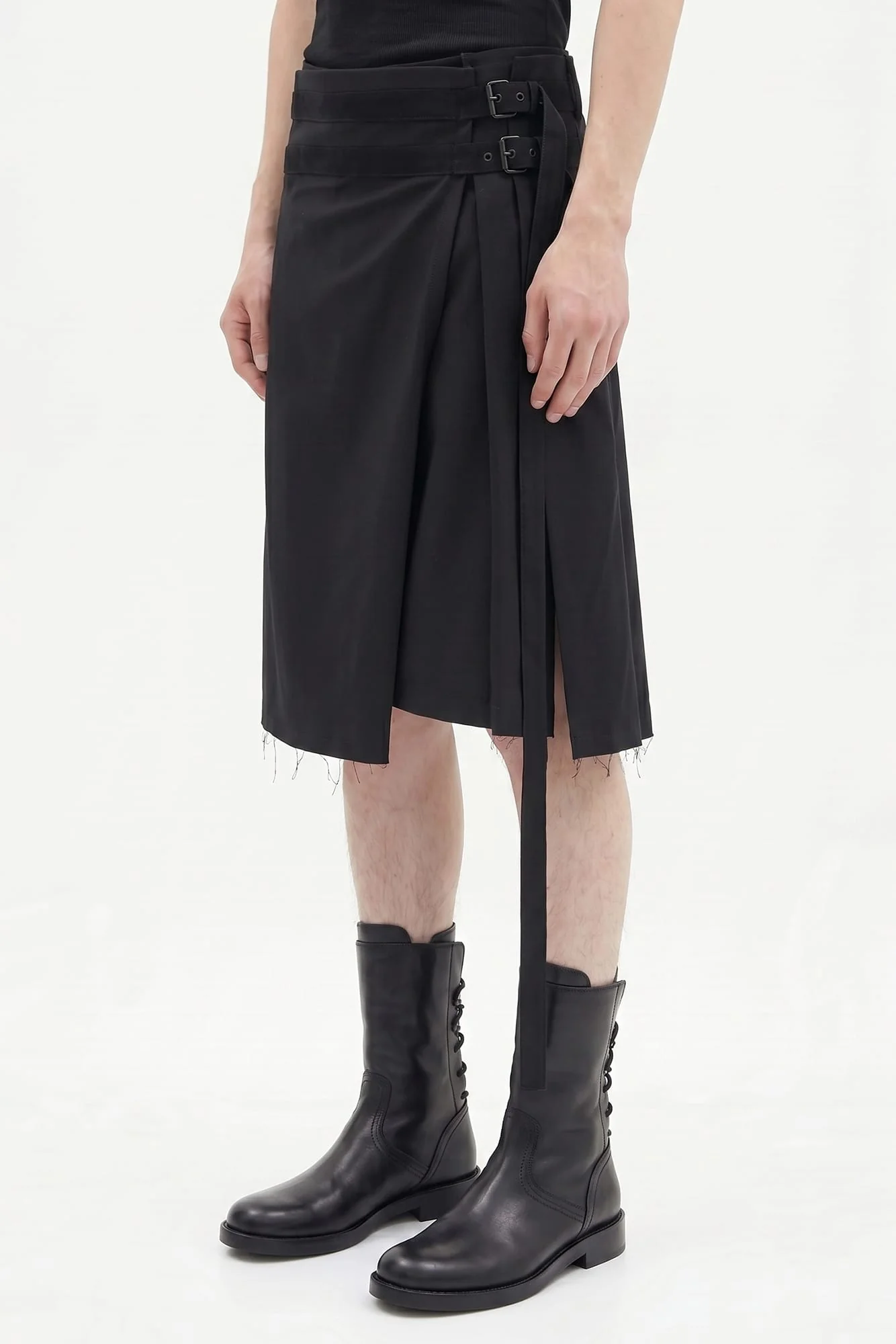 Ann Demeulemeester Knee Length Kilt SS26 - Image 2