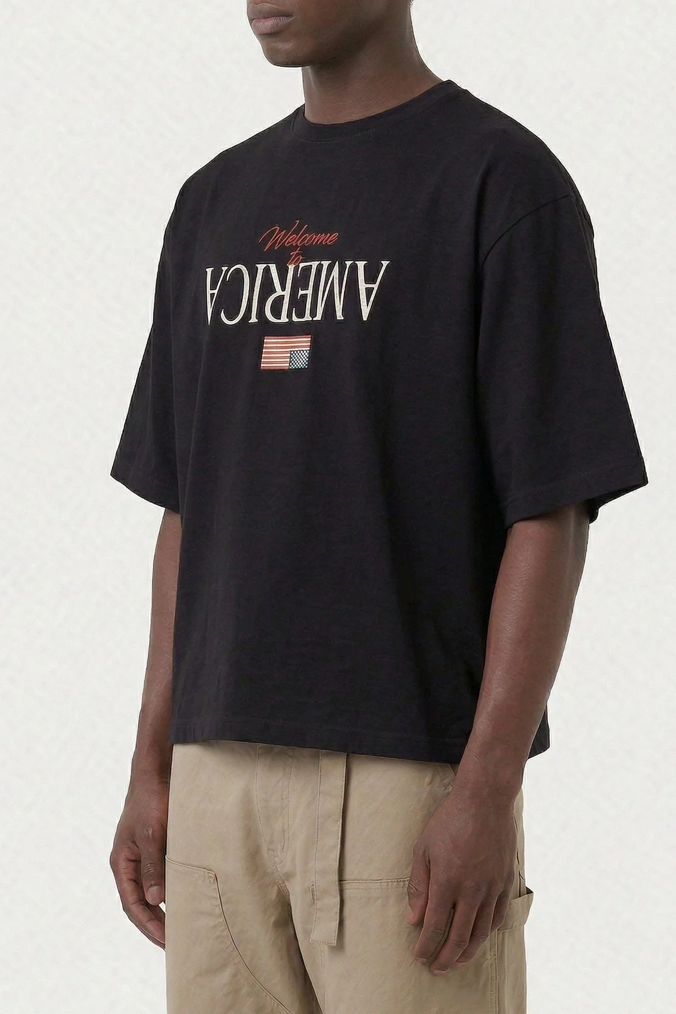 Willy Chavarria Welcome to America Buffalo Tee - Image 2