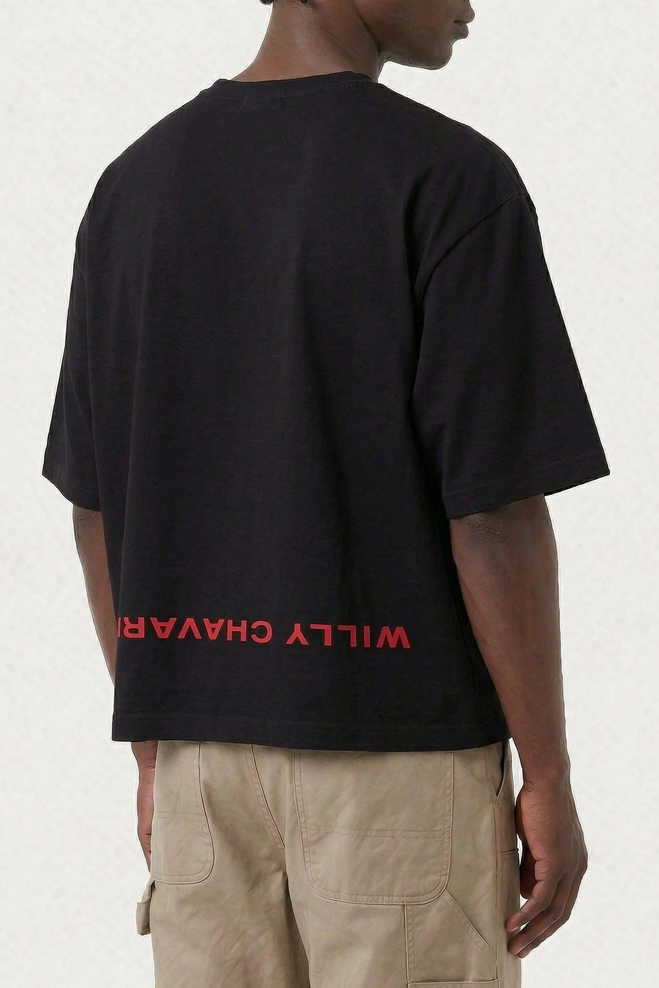 Willy Chavarria Welcome to America Buffalo Tee - Image 3