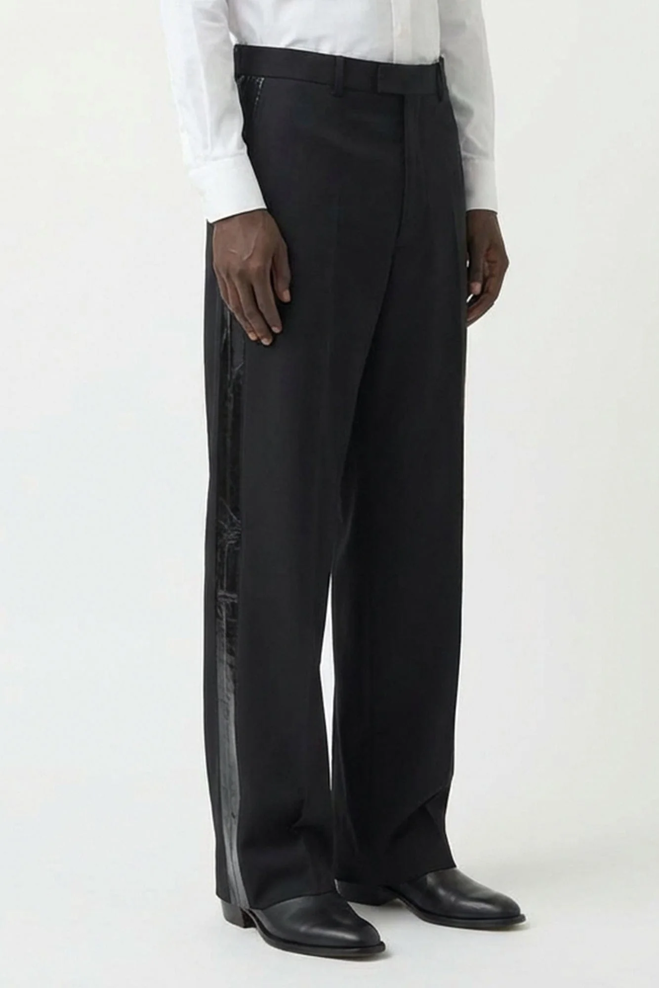 Vetements Taped Tailored Pants in Black - Image 2