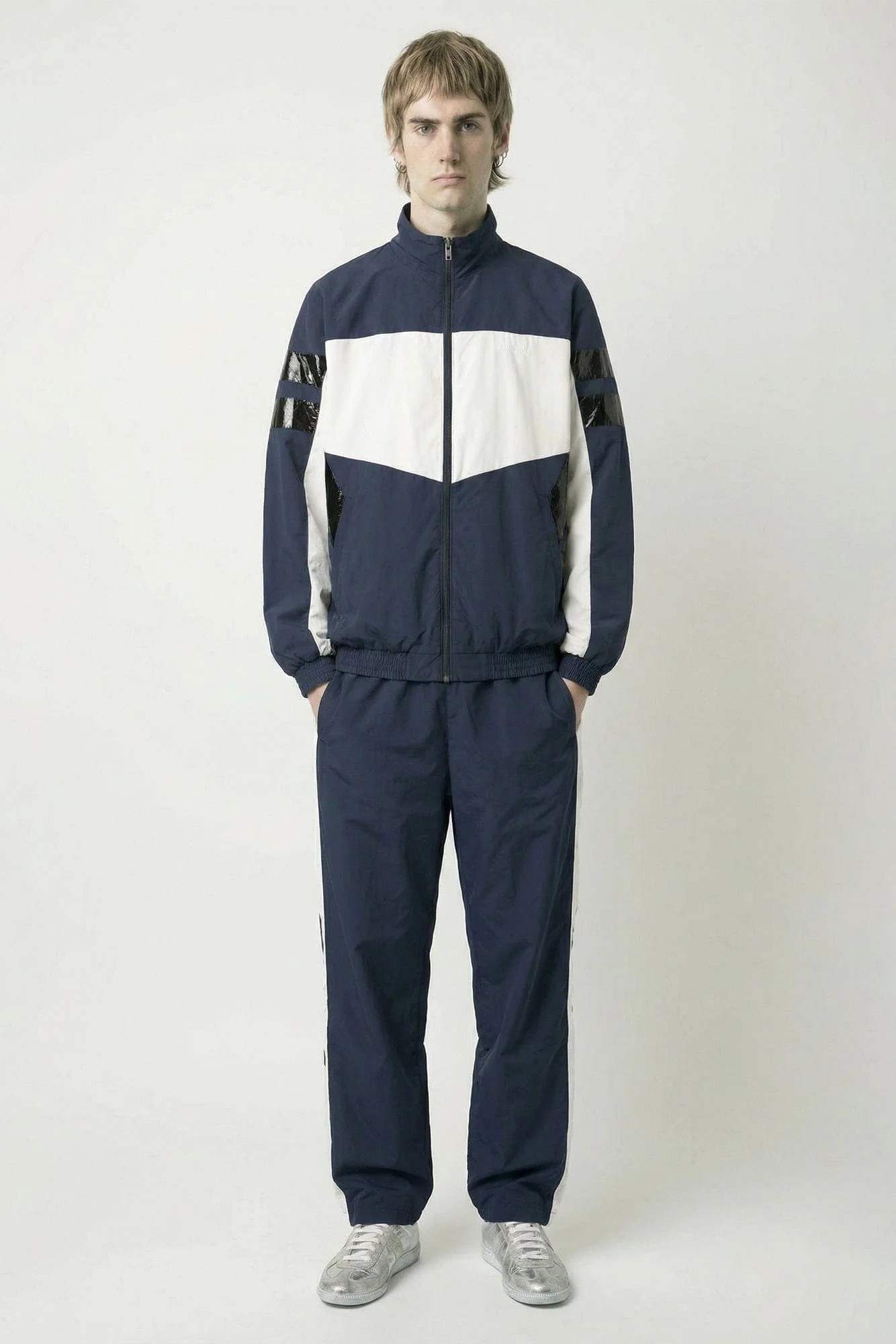 Vetements Taped Tracksuit Jacket in Blue - Image 4