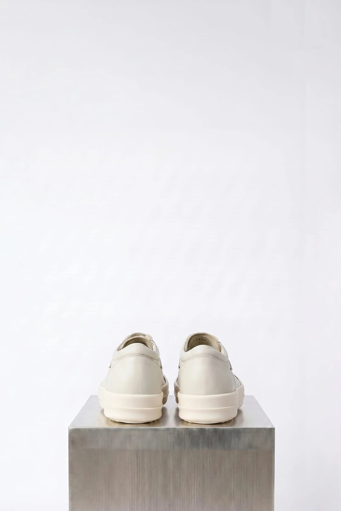 Rick Owens Vintage Sneaks in Dirty Milk - Image 4