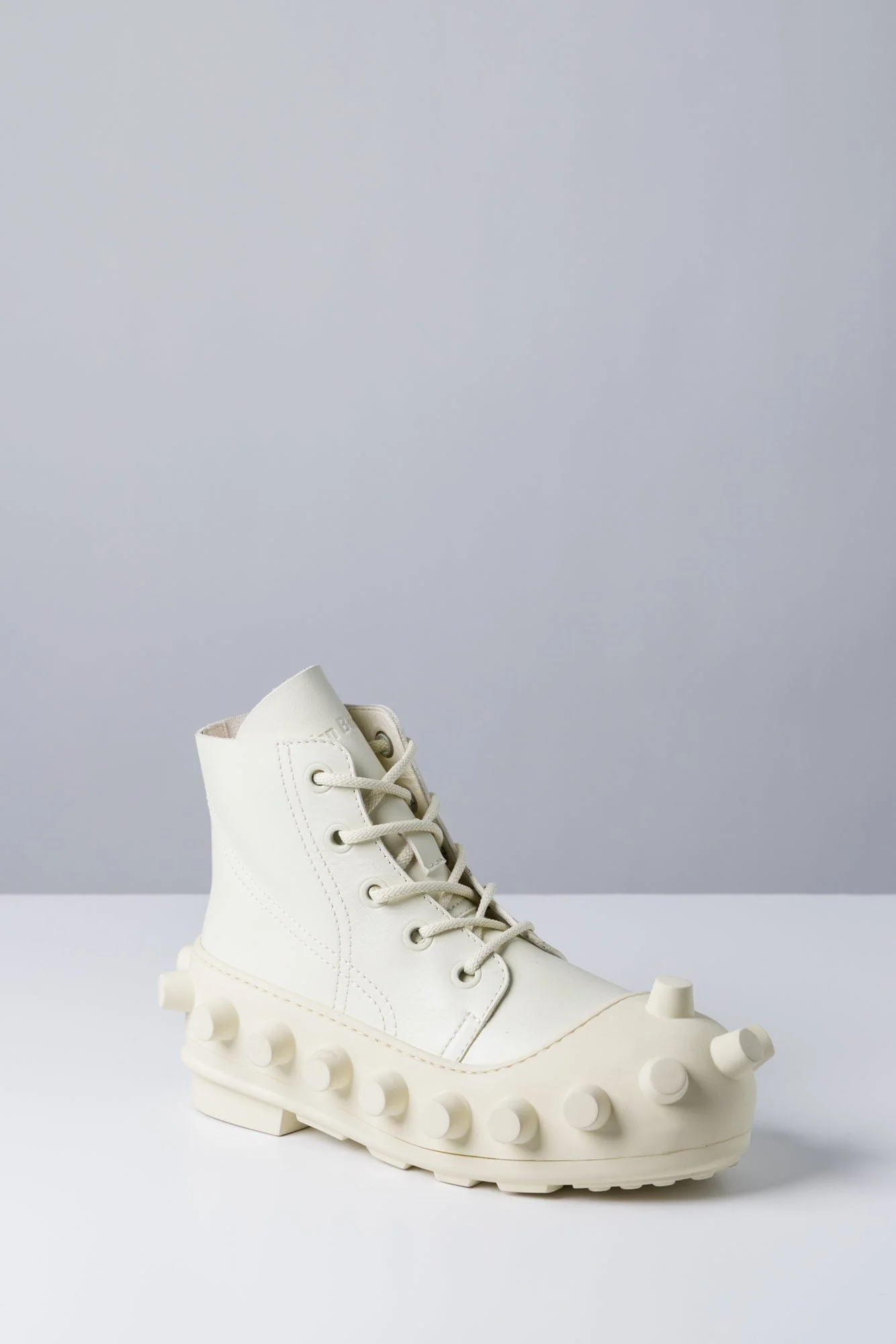 Walter Van Beirendonck Mid Boom Boots in Milk - Image 2