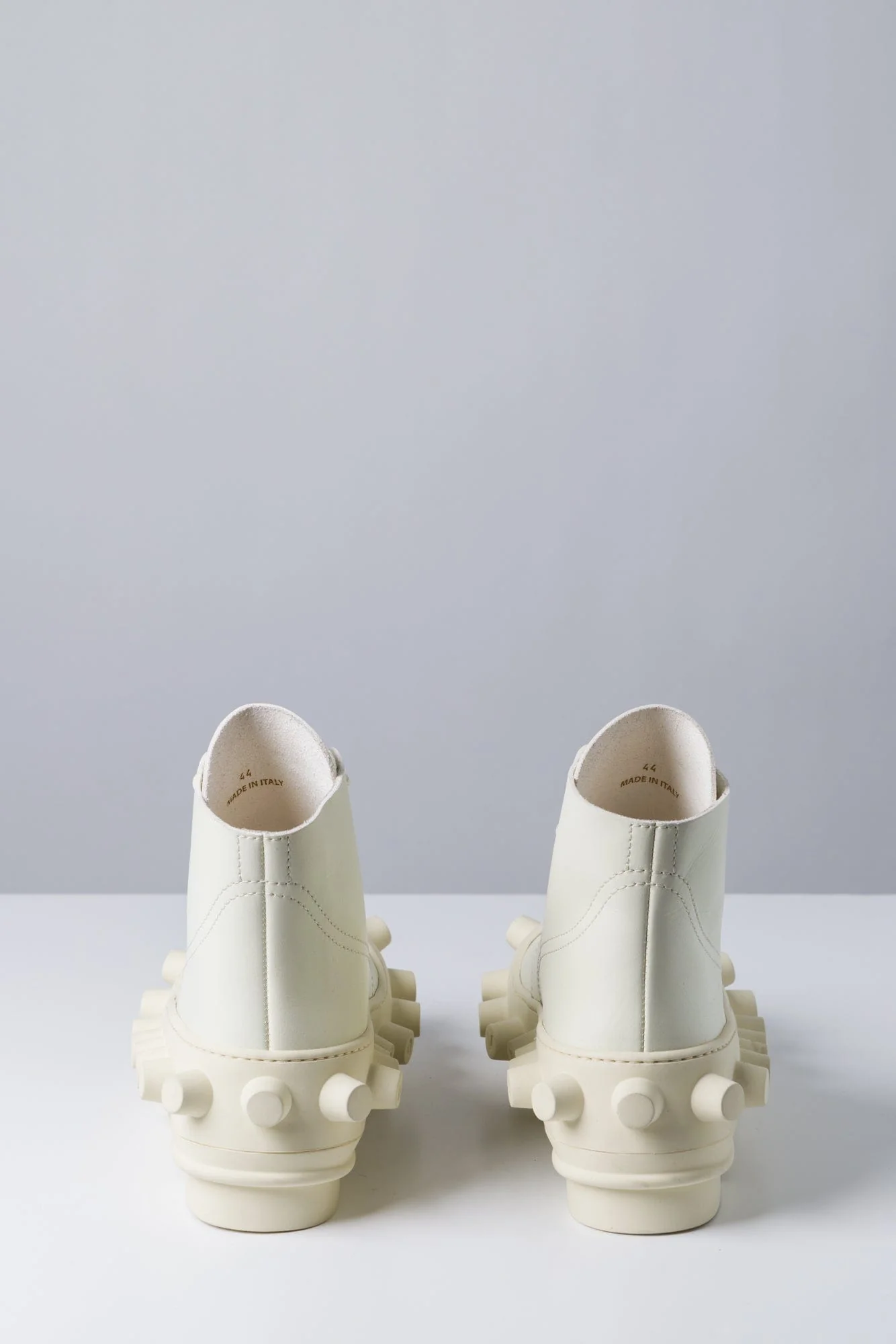 Walter Van Beirendonck Mid Boom Boots in Milk - Image 5