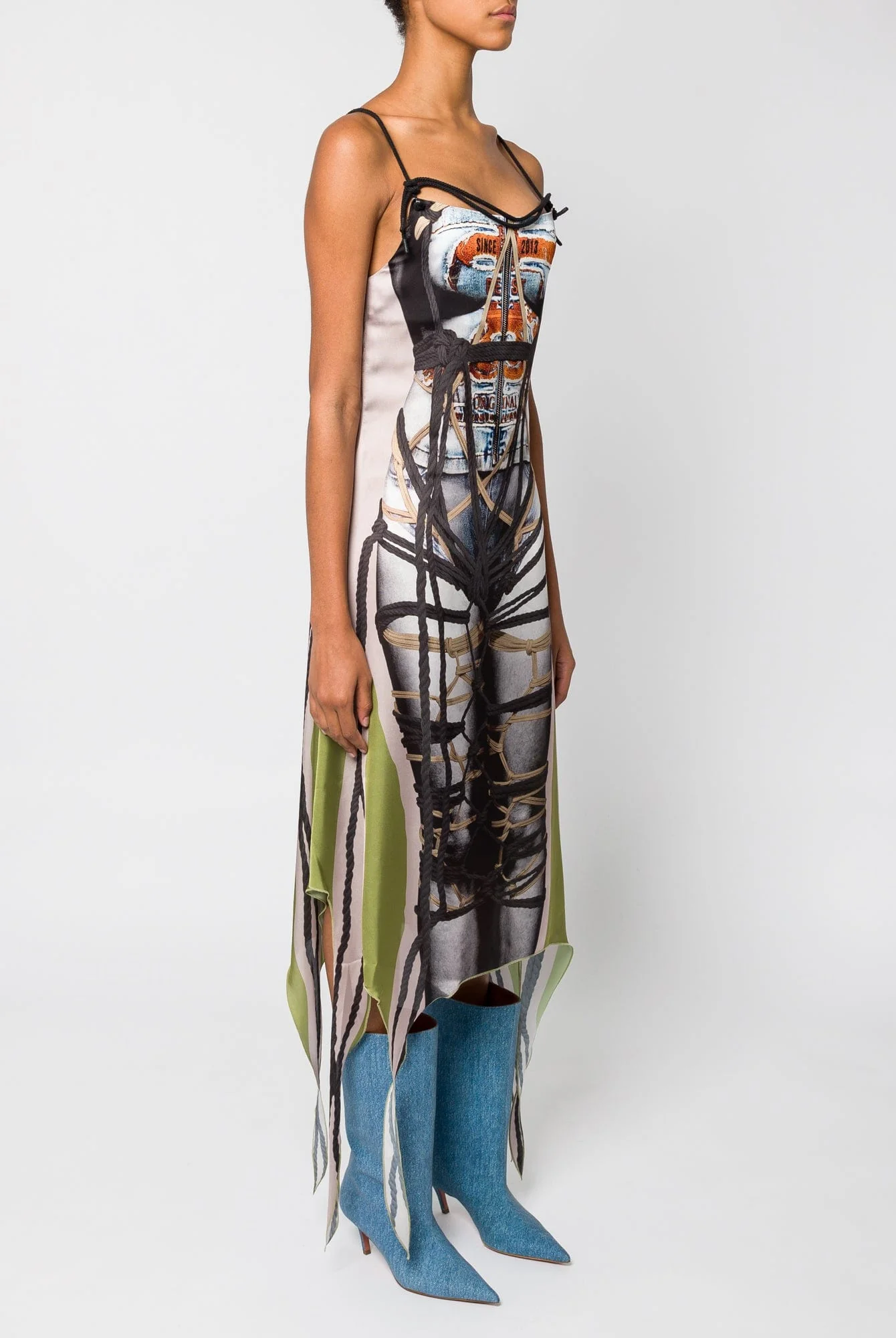 Y/Project Bondage Print Dress - Image 2