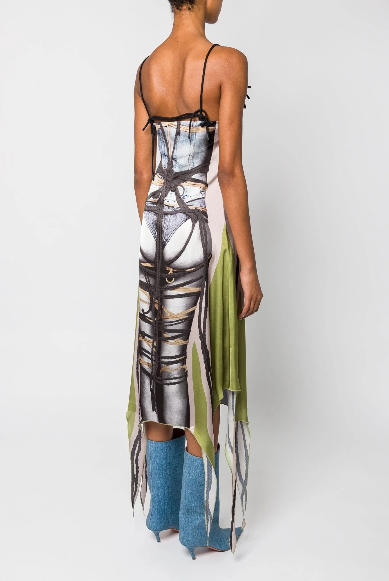Y/Project Bondage Print Dress - Image 3